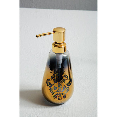 Orsina Elissa Gold Ombre Soap Dispenser | Luxury Bathroom Accessory