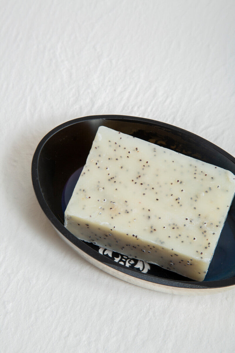 Orsina Elissa Oval Gold Soap Dish – Luxury Metal Bathroom Soap Holder