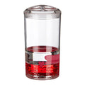 Orsina Floating Hearts Toothbrush Holder – Clear Acrylic Bathroom Organizer