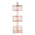 Orsina Linnea Rose Gold Rectangular Storage Caddy | Vanity Organiser