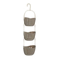 Orsina Dara 3 Tier Grey Shower Caddy | Modern Bathroom Organiser