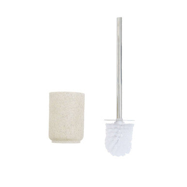 Orsina Canyon Toilet Brush – Natural Speckled Minimalist Bathroom Set