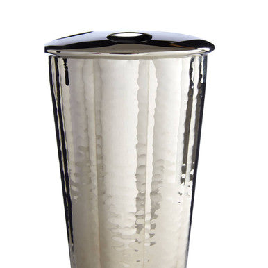 Orsina Hammered Nickel Toothbrush Holder – Bathroom Vanity Organizer