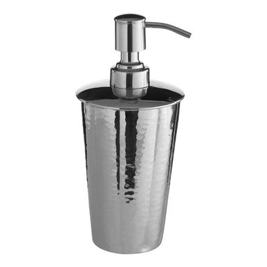 Orsina Hammered Nickel Lotion Dispenser – Bathroom Soap Pump