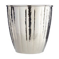 Orsina Hammered Nickel Waste Bin – Modern Bathroom Trash Basket