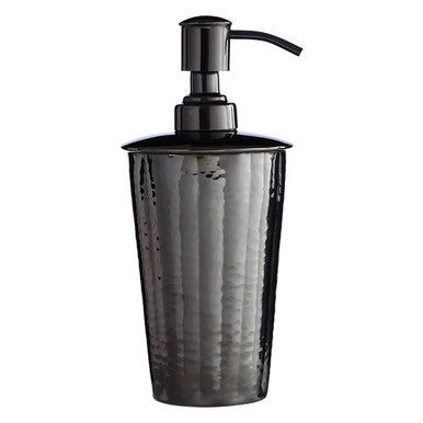 Orsina Vaco Lotion Dispenser – Hammered Black Nickel Finish