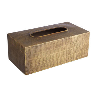 Orsina Traze Tissue Box Cover – Modern Bathroom Vanity Organizer
