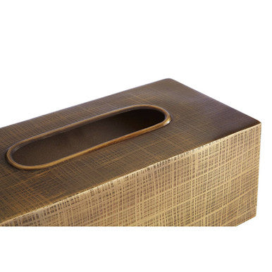 Orsina Traze Tissue Box Cover – Modern Bathroom Vanity Organizer