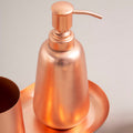 Orsina Copper Finish Lotion Dispenser – Modern Bathroom Soap Pump