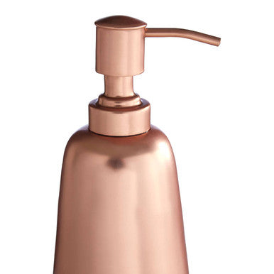Orsina Copper Finish Lotion Dispenser – Modern Bathroom Soap Pump