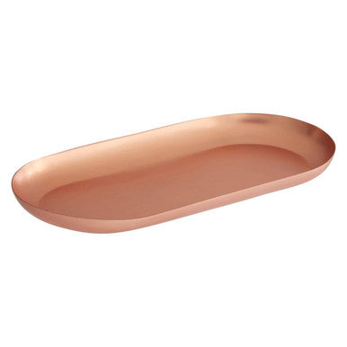 Orsina Copper Finish Tray – Modern Bathroom and Vanity Organizer