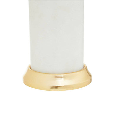 Orsina Mako White Marble Lotion Dispenser – Luxury Bathroom Soap Pump