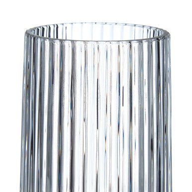 Orsina Ticino Brittany Clear Glass Bathroom Tumbler & Toothbrush Holder