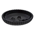 Orsina Ticino Brittany Black Glass Soap Dish – Modern Bathroom Accessory