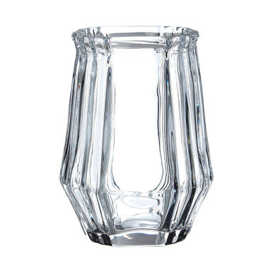 Orsina Ticino Louvre Clear Bathroom Tumbler & Toothbrush Holder