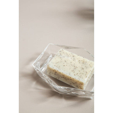 Orsina Dow Clear Acrylic Soap Dish – Modern Minimalist Bathroom Holder