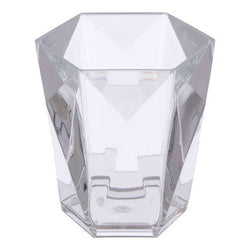 Orsina Dow Clear Acrylic Tumbler | Modern Bathroom Toothbrush Holder
