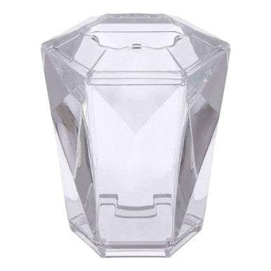 Orsina Dow Clear Acrylic Toothbrush Holder – Modern Bathroom Storage
