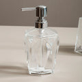 Orsina Dow Clear Acrylic Lotion Dispenser – Modern Countertop Pump