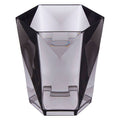 Orsina Dow Grey Acrylic Tumbler | Modern Bathroom Toothbrush Holder