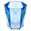 Orsina Dow Blue Acrylic Bathroom Tumbler – Modern Toothbrush Holder