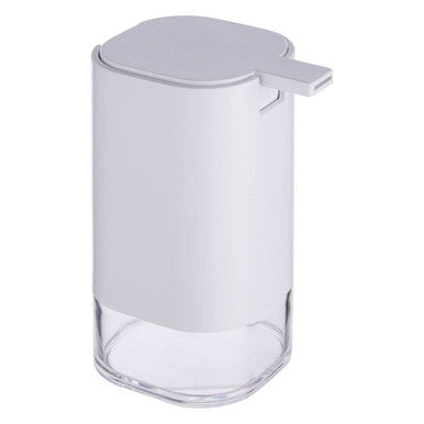 Orsina Ando White Acrylic Lotion Dispenser | Modern Bathroom Pump