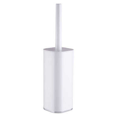 Orsina Ando White Acrylic Toilet Brush Holder – Modern Bathroom Storage