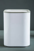 Orsina Ando White Acrylic Waste Bin – Modern Minimalist Bathroom Bin