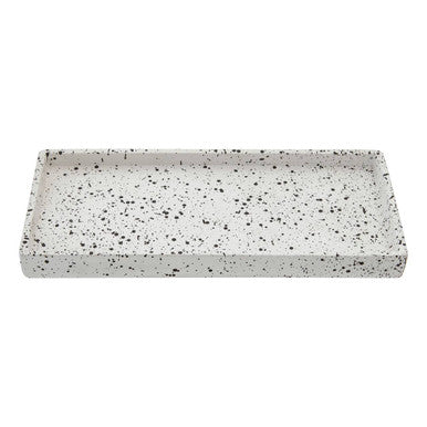 Orsina Mozie Speckled Effect Countertop Tray | Vanity & Skincare Organizer