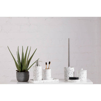 Orsina Mozie Speckled Effect Countertop Tray | Vanity & Skincare Organizer