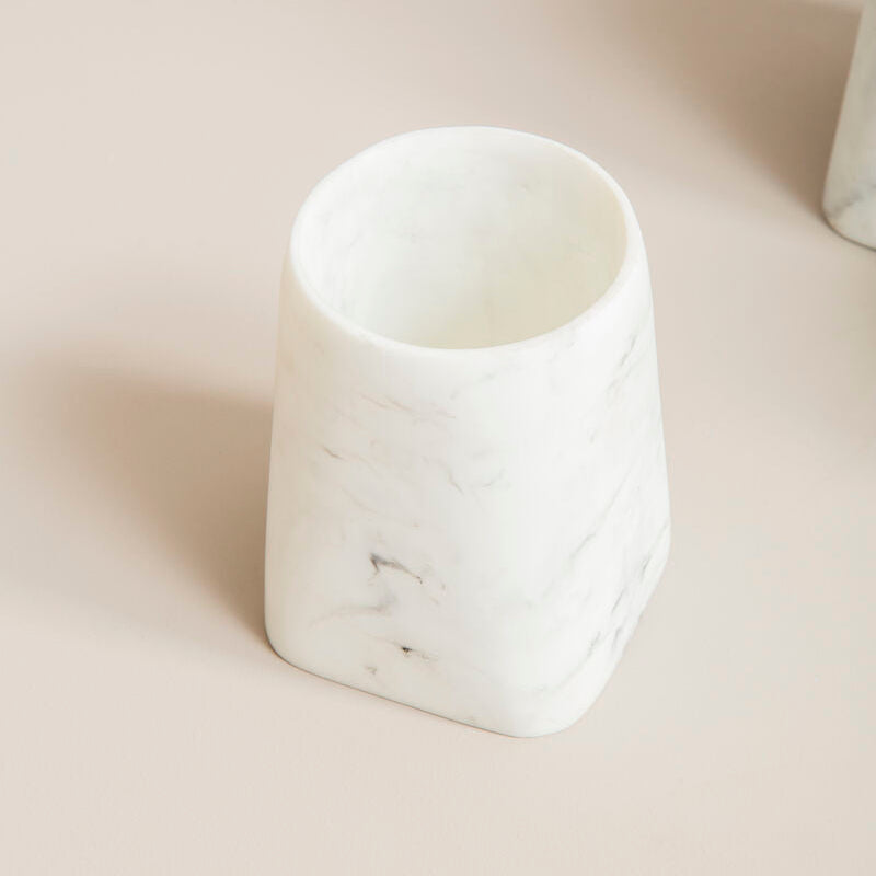 Orsina Riviera Grey Bathroom Tumbler – Modern Toothbrush Holder Cup