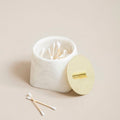 Orsina Riviera White Cotton Jar – Premium Bathroom Vanity Organiser