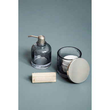 Orsina Ridley Black Cotton Jar | Modern Bathroom Vanity Organiser