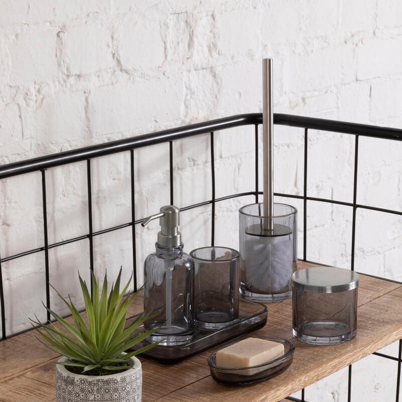 Orsina Ridley Toilet Brush With Holder – Modern Minimalist Bathroom Set