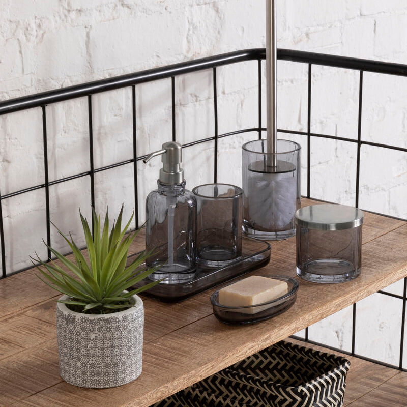Glass Bathroom Tumbler by Orsina – Luxury Toothbrush Holder & Vanity Cup