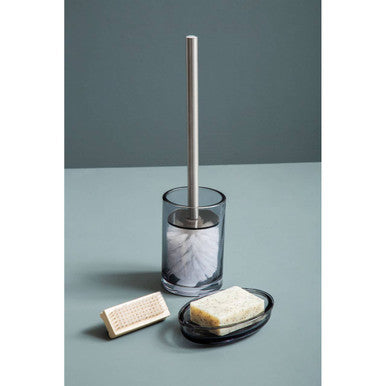 Orsina Ridley Toilet Brush With Holder – Modern Minimalist Bathroom Set