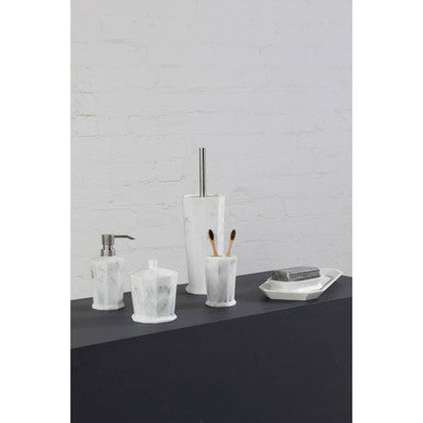 Orsina Riviera Two Compartment Toothbrush Holder | Modern Sink Organiser