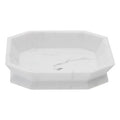 Orsina Riviera Grey Soap Dish – Modern Ceramic Bathroom Soap Holder