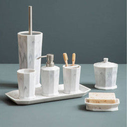Orsina Riviera Grey Soap Dish – Modern Ceramic Bathroom Soap Holder