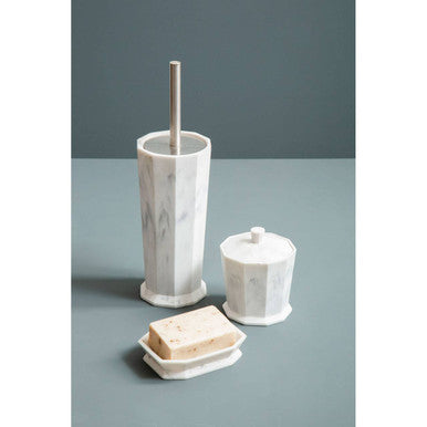 Orsina Riviera Grey Soap Dish – Modern Ceramic Bathroom Soap Holder