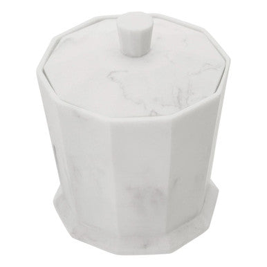 Orsina Riviera Grey Cotton Jar | Modern Bathroom Vanity Storage