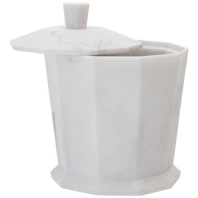 Orsina Riviera Grey Cotton Jar | Modern Bathroom Vanity Storage
