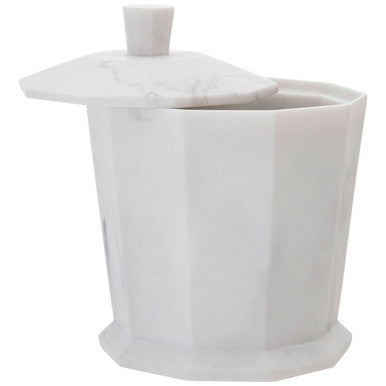 Orsina Riviera Grey Cotton Jar | Modern Bathroom Vanity Storage