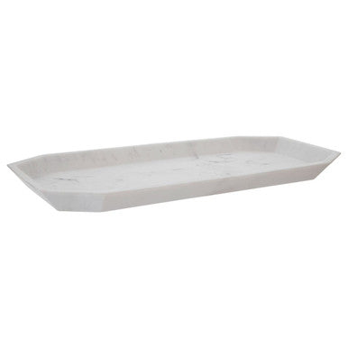 Orsina Riviera Marble Effect Vanity Tray – Luxury Bathroom Organizer