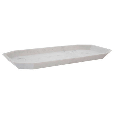 Orsina Riviera Marble Effect Vanity Tray – Luxury Bathroom Organizer