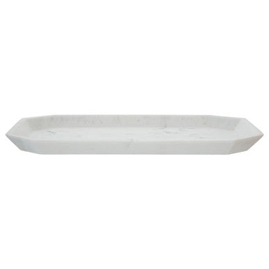 Orsina Riviera Marble Effect Vanity Tray – Luxury Bathroom Organizer