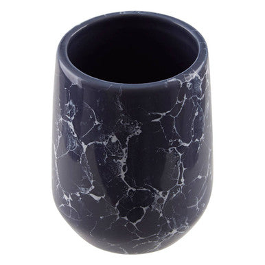 Orsina Bubble Marble Design Tumbler – Modern Bathroom & Makeup Organizer