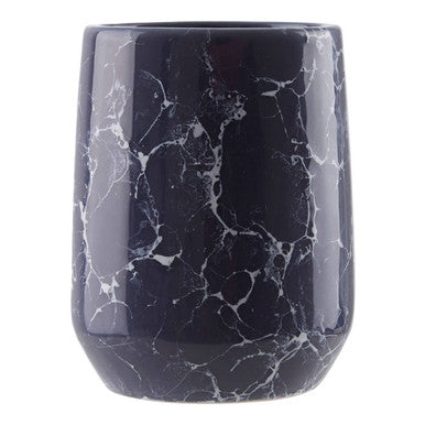 Orsina Bubble Marble Design Tumbler – Modern Bathroom & Makeup Organizer