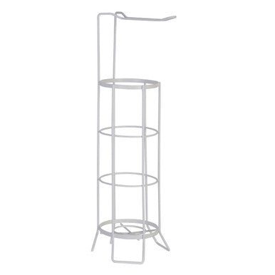 Orsina Linnea White Toilet Roll Holder – Modern Minimalist Bathroom