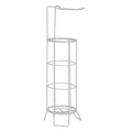 Orsina Linnea White Toilet Roll Holder – Modern Minimalist Bathroom